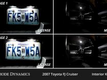 Interior LED Kit for 2007-2014 Toyota FJ Cruiser, Cool White Stage 1 Diode Dynamics