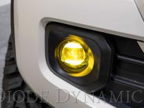 Elite Series Fog Lamps for 2012-2016 Toyota Prius C Pair Cool White 6000K Diode Dynamics