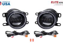 Elite Series Fog Lamps for 2012-2014 Toyota Prius Pair Cool White 6000K Diode Dynamics