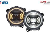 Elite Max LED Headlamps for 2018-2022 Jeep JL Wrangler Diode Dynamics