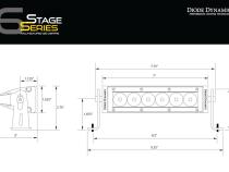 Raptor 2017 Stage Series Fog Kit 12 White Wide Diode Dynamics
