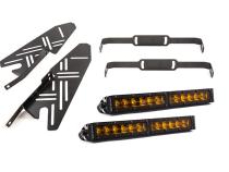 2017-2019 Ford Raptor SS Fog Kit 12.0 Inch Amber Driving Diode Dynamics