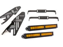 2017-2019 Ford Raptor SS Fog Kit 12.0 Inch Amber Wide Diode Dynamics