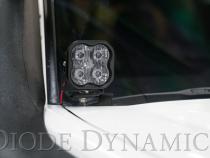 SS3 LED Ditch Light Kit for 2016-2021 Toyota Tacoma, Pro White Combo Diode Dynamics