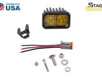 Stage Series 2 Inch LED Pod, Pro Yellow Combo Standard ABL Each