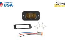 Stage Series 2 Inch LED Pod, Sport Yellow Fog Flush ABL Each