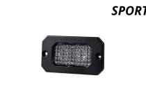 Stage Series 2 Inch LED Pod, Sport White Flood Flush RBL Each
