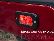 Stage Series 2 Inch LED Pod, Sport White Flood Flush RBL Each