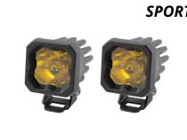 Stage Series C1 LED Pod Sport Yellow Wide Standard ABL Pair Diode Dynamics