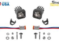 Stage Series C1 LED Pod Sport White Flood Standard RBL Pair Diode Dynamics