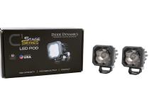Stage Series C1 LED Pod Pro White Flood Standard RBL Pair Diode Dynamics