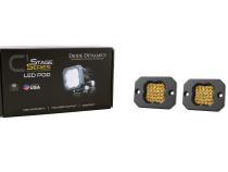 Stage Series C1 LED Pod Pro Yellow Flood Flush ABL Pair Diode Dynamics