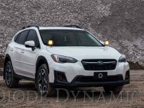Stage Series 2in LED Ditch Light Kit for 2018-2021 Subaru Crosstrek, Pro Yellow Combo