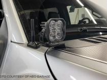 SS3 LED Ditch Light Kit for 2017-2020 Ford Raptor, Sport White Combo Diode Dynamics