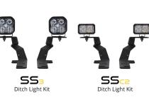 SS3 LED Ditch Light Kit for 2015-2020 Ford F-150/Raptor, Pro White Combo Diode Dynamics