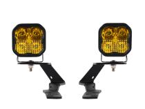 SS3 LED Ditch Light Kit for 2019-2021 Ford Ranger, Sport Yellow Combo Diode Dynamics