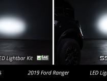 SS18 LED Lightbar Kit for 2019-2021 Ford Ranger, White Combo