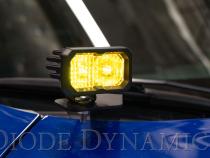 SS3 LED Ditch Light Kit for 2015-2021 Subaru WRX/STi, Pro Yellow Combo Diode Dynamics