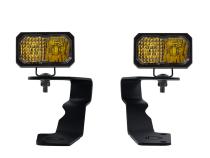 Stage Series 2in LED Ditch Light Kit for 2015-2021 Subaru WRX/STi, Sport Yellow Combo