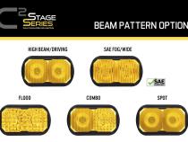 Stage Series 2 Inch Lens Fog Yellow