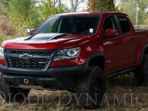 SS3 LED Ditch Light Kit for 2015-2021 Chevrolet Colorado, Pro White Combo Diode Dynamics
