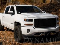 SS3 LED Ditch Light Kit for 2014-2019 Silverado/Sierra, Pro White Combo Diode Dynamics
