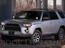 SS3 LED Ditch Light Kit for 2010-2021 Toyota 4Runner Sport White Combo Diode Dynamics