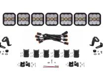 SS5 Sport Universal CrossLink 7-Pod Lightbar White Combo Diode Dynamics