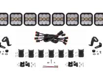 SS5 Sport Universal CrossLink 8-Pod Lightbar White Combo Diode Dynamics