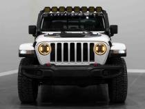 Jeep JL SS5 Sport CrossLink Windshield White Combo Lightbar Kit Diode Dynamics
