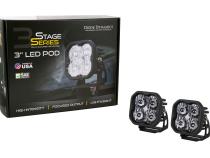 SS3 Pro ABL White SAE Driving Standard Pair Diode Dynamics