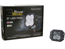 SS3 Sport ABL White SAE Driving Flush Single Diode Dynamics
