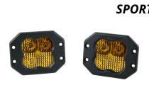 SS3 Sport ABL Yellow Driving Flush Pair Diode Dynamics