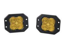 SS3 Pro ABL Yellow SAE Fog Flush Pair Diode Dynamics