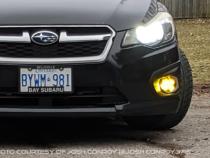 SS3 LED Fog Light Kit for 2012-2014 Subaru Impreza White SAE Fog Sport w/ Backlight Diode Dynamics