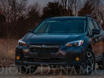 SS3 LED Fog Light Kit for 2016-2021 Subaru Crosstrek Yellow SAE Fog Sport w/ Backlight Diode Dynamics