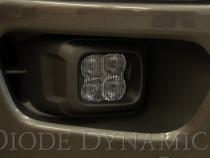 SS3 LED Fog Light Kit for 2019-2021 Ford Ranger White SAE Fog Sport w/ Backlight Diode Dynamics