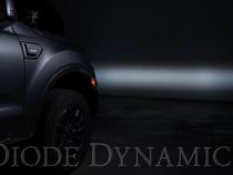 SS3 LED Fog Light Kit for 2019-2021 Ford Ranger Yellow SAE Fog Sport w/ Backlight Diode Dynamics