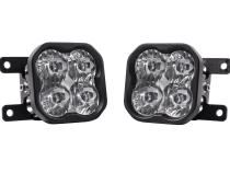 SS3 LED Fog Light Kit for 2019-2021 Ram 1500 (non-LED) Yellow SAE Fog Pro w/ Backlight Diode Dynamics