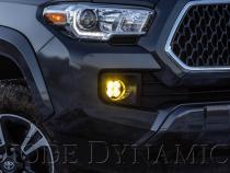 SS3 LED Fog Light Kit for 2016-2021 Toyota Tacoma White SAE Fog Pro w/ Backlight Diode Dynamics