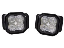 SS3 LED Fog Light Kit for 2015-2020 Ford F-150 White SAE Fog Sport w/ Backlight Diode Dynamics