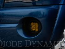 SS3 LED Fog Light Kit for 2005-2011 Toyota Tacoma White SAE Fog Sport w/ Backlight Diode Dynamics