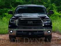 SS3 LED Fog Light Kit for 2007-2013 Toyota Tundra Yellow SAE Fog Pro w/ Backlight Diode Dynamics