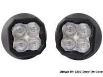 SS3 LED Fog Light Kit for 2007-2013 Chevrolet Avalanche Yellow SAE Fog Max w/ Backlight Diode Dynamics