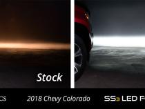SS3 LED Fog Light Kit for 2007-2013 Chevrolet Avalanche Yellow SAE Fog Max w/ Backlight Diode Dynamics