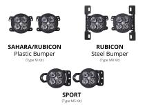 SS3 Sport Type MR Kit ABL White SAE Fog Diode Dynamics