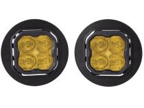 SS3 LED Fog Light Kit for 2013-2019 Subaru Outback Yellow SAE Fog Pro w/ Backlight Diode Dynamics