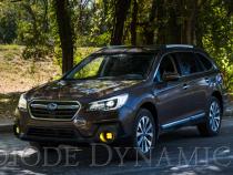 SS3 LED Fog Light Kit for 2013-2019 Subaru Outback White SAE Fog Max w/ Backlight Diode Dynamics