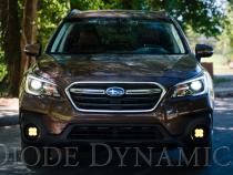 SS3 LED Fog Light Kit for 2013-2019 Subaru Outback White SAE Fog Max w/ Backlight Diode Dynamics