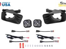 SS3 Pro Type Ram Horiz Kit ABL Yellow SAE Fog Diode Dynamics